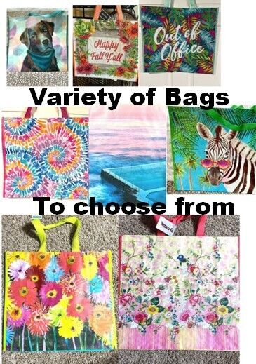 Many Varieties of Home Goods, TJMaxx, Marshalls Reusable Lg tote shop bag